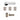 Deanta - Deanta - Parga Complete Door Pack - Latch Door - 3" Hinges; #finish_polished-chrome