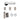 Deanta - Deanta - Parga Complete Door Pack - Standard UK Lock - 3" Hinges; #finish_polished-chrome