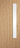 LPD Doors - Pre-finished Oak Flush 20G internal door with clear glazing and warm timber finish.; #finish_pre-finished-oak