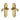 M Marcus - Heritage Brass - Adam Door Handles - Lock - Pair; #finish_polished-brass