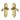 M Marcus - Heritage Brass - Adam Door Handles - Latch - Pair; #finish_polished-brass