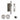 M Marcus - M.Marcus Architectural Hardware - Sliding Lock with Round Privacy Turns - 40mm; #finish_satin-nickel