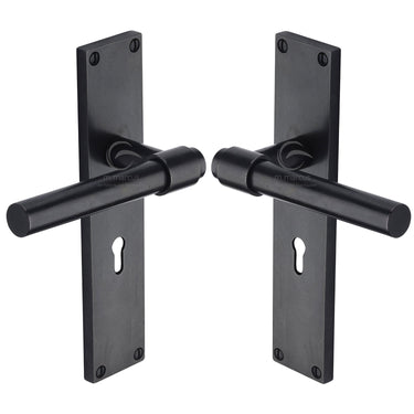 M Marcus - M.Marcus Architectural Hardware - Fountain Door Handles - Latch - Pair; #finish_rustic-dark-bronze