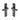 M Marcus - M.Marcus Architectural Hardware - Cheswell Door Handles - Lock - Pair; #finish_rustic-dark-bronze