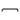 M Marcus - M.Marcus Architectural Hardware - Angular Cabinet Pull - 160mm CTC; #finish_rustic-dark-bronze