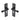 M Marcus - M.Marcus Architectural Hardware - Ashfield Door Handles - Euro Lock - Pair; #finish_rustic-dark-bronze