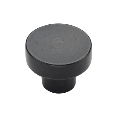 M Marcus - M.Marcus Architectural Hardware - Disc Cabinet Knob - 32mm; #finish_rustic-dark-bronze