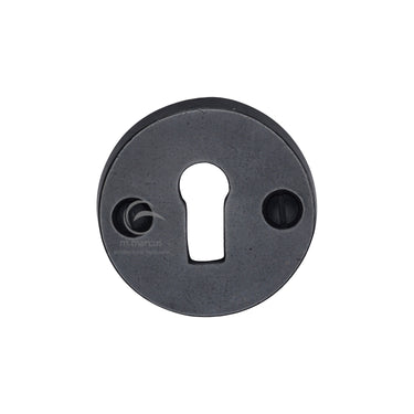 M Marcus - M.Marcus Architectural Hardware - Standard Key Escutcheon Round; #finish_rustic-dark-bronze