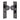 M Marcus - M.Marcus Architectural Hardware - Olympic Mortice Door Knobs on Plate - Bathroom - Pair; #finish_rustic-dark-bronze