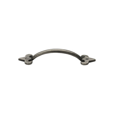 M Marcus - M.Marcus Architectural Hardware - Bronze Fleur De Lys Cabinet Pull - 102mm; #finish_rustic-pewter