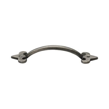 M Marcus - M.Marcus Architectural Hardware - Bronze Fleur De Lys Cabinet Pull - 158mm; #finish_rustic-pewter