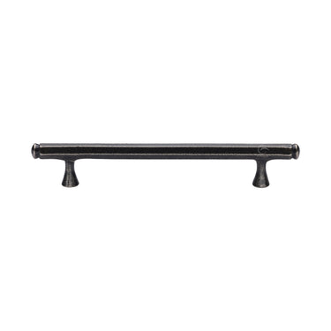 M Marcus - M.Marcus Architectural Hardware - Hexagon Cabinet Pull Handle - Bar - 160mm CTC; #finish_rustic-pewter