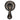M Marcus - M.Marcus Architectural Hardware - Cabinet Drop Pull On Round Plate; #finish_rustic-pewter