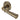M Marcus - Heritage Brass - Bridgetown Door Handles on Round Rose - Reeded - Pair; #finish_antique-brass