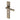 M Marcus - Heritage Brass - Octave Door Handles - Reeded - Lock - Pair; #finish_antique-brass