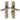 M Marcus - Heritage Brass - Octave Door Handles - Reeded - Bathroom - Pair; #finish_antique-brass