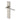 M Marcus - Heritage Brass - Gio Door Handles - Reeded - Latch - Pair; #finish_satin-nickel