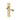 M Marcus - Heritage Brass - Roma Door Handles - Reeded - Lock - Pair; #finish_polished-brass