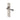 M Marcus - Heritage Brass - Roma Door Handles - Reeded - Lock - Pair; #finish_satin-nickel