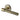 M Marcus - Heritage Brass - Phoenix Door Handles on Round Rose - Knurled - Pair; #finish_antique-brass