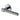 M Marcus - Heritage Brass - Phoenix Door Handles on Round Rose - Knurled - Pair; #finish_polished-chrome