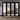 LPD Doors - Soho Internal Room Divider door in black with glazed panels.; #finish_pre-finished-black