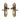 M Marcus - Heritage Brass - Savoy Door Handles - Euro Lock - Pair; #finish_antique-brass