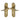 M Marcus - Heritage Brass - Sandown Door Handles - Lock - Pair; #finish_antique-brass