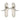 M Marcus - Heritage Brass - Sandown Door Handles - Lock - Pair; #finish_satin-nickel