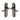 M Marcus - Heritage Brass - Sandown Door Handles - Latch - Pair; #finish_matt-bronze