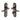 M Marcus - Heritage Brass - Sandown Door Handles - Bathroom - Pair; #finish_matt-bronze