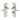 M Marcus - Heritage Brass - Sandown Door Handles - Bathroom - Pair; #finish_satin-nickel