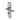 M Marcus - Sorrento - Lena Door Handles - Bathroom - Pair; #finish_apollo-finish