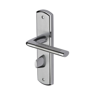 M Marcus - Sorrento - Lena Door Handles - Bathroom - Pair; #finish_apollo-finish