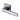 M Marcus - Sorrento - Axis Door Handles on Square Rose; #finish_polished-chrome