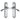 M Marcus - Sorrento - Aurora Door Handles - Lock - Pair; #finish_satin-chrome