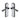M Marcus - Sorrento - Atlanta Door Handles - Latch - Pair; #finish_apollo-finish