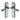 M Marcus - Sorrento - Atlanta Door Handles - Latch - Pair; #finish_satin-chrome