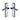 M Marcus - Sorrento - Atlanta Door Handles - Euro Lock - Pair; #finish_apollo-finish