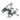 Prima Hardware - Brighton Fastener - 59mm x 22mm; #finish_satin-chrome-plate