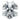 Prima Hardware - Brighton Fastener - Acorn London Style - 49mm x 22mm; #finish_satin-chrome-plate