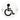 M Marcus - Eurospec - Door Signage - Disabled; #finish_bright-stainless-steel