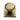 M Marcus - Heritage Brass - Victorian Round Cabinet Knob with Square Backplate - 32mm; #finish_antique-brass