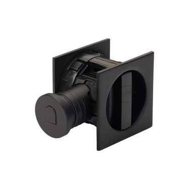 M Marcus - M.Marcus Architectural Hardware - Tubular Lock with Square Privacy Turn & Release - 50mm; #finish_matt-black
