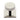 M Marcus - Heritage Brass - Disc Cabinet Knob With Square Backplate - 32mm; #finish_polished-nickel-finish