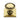 M Marcus - Heritage Brass - Domed Cabinet Knob with Square Backplate - 32mm; #finish_polished-brass