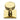 M Marcus - Heritage Brass - Venetian Cabinet Knob with Square Backplate - 32mm; #finish_polished-brass