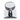 M Marcus - Heritage Brass - Venetian Cabinet Knob with Square Backplate - 32mm; #finish_polished-chrome