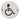 M Marcus - Steel Line - Disabled Symbol Sign; #finish_satin-steel