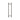 M Marcus - Steel Line - T Pull Back to Back - 1400mm - Pair; #finish_satin-steel